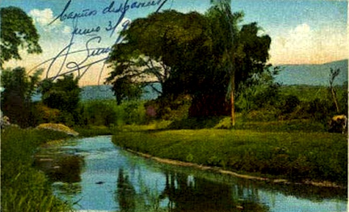 Para quien estaba lejos de Caracas o incluso de Venezuela siempre le era grato recibir una linda postal del Río Guaire, con un cariñoso saludo
