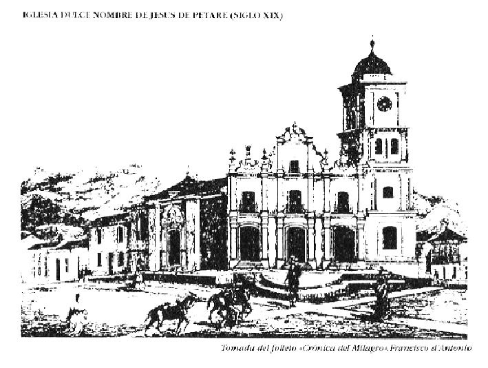 Iglesia Dulce Nombre de Jesús de Petare, Siglo XIX